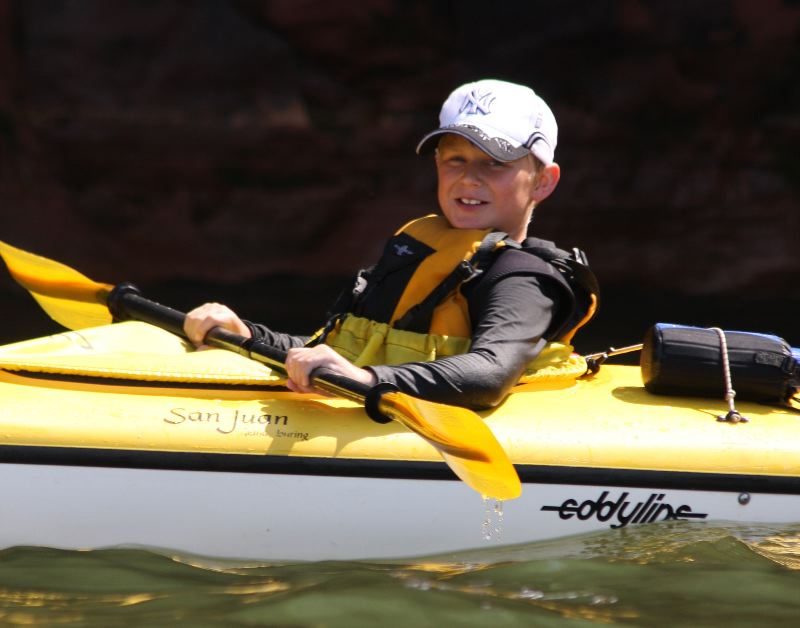 Kayak para niños